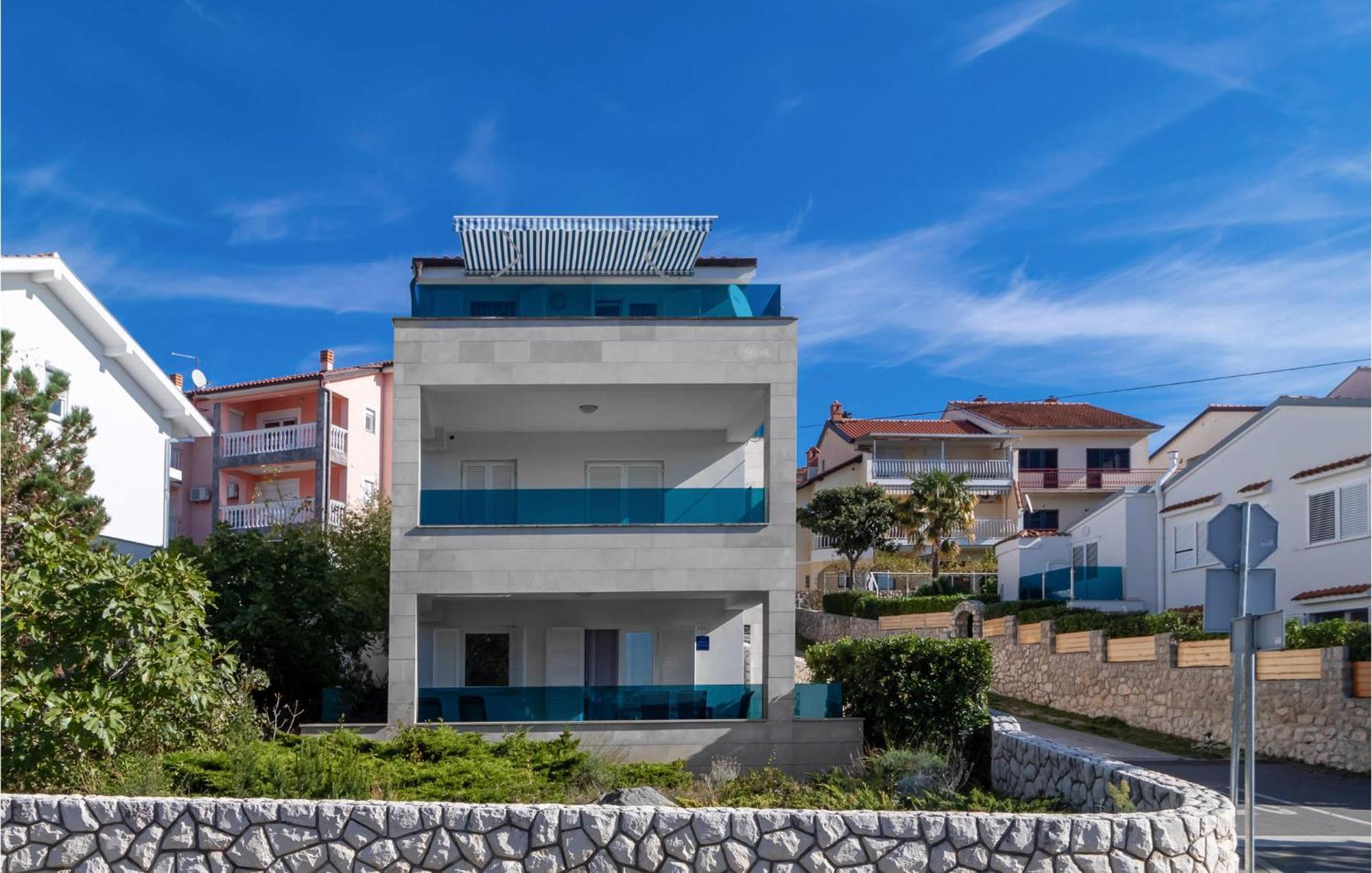 Stunning Apartment In Dramalj With House Sea View Zewnętrze zdjęcie